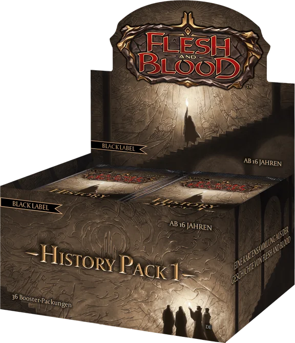 French - Flesh and Blood Black Label History Pack 2 Booster Box - A Muse N Games